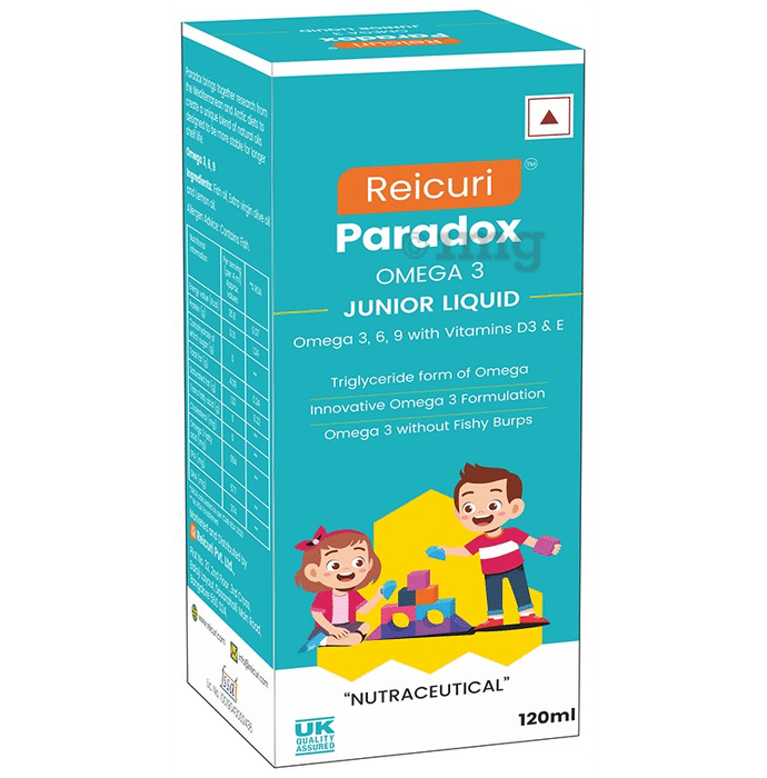 Reicuri Paradox Omega 3-6-9 with Vitamin D3 & E | Junior