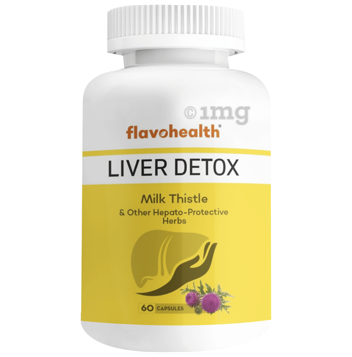 Flavohealth Liver Detox Capsule Buy bottle of 60.0 capsules at best