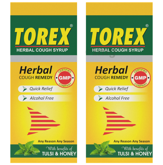 Torex Herbal Cough Syrup (100ml Each)