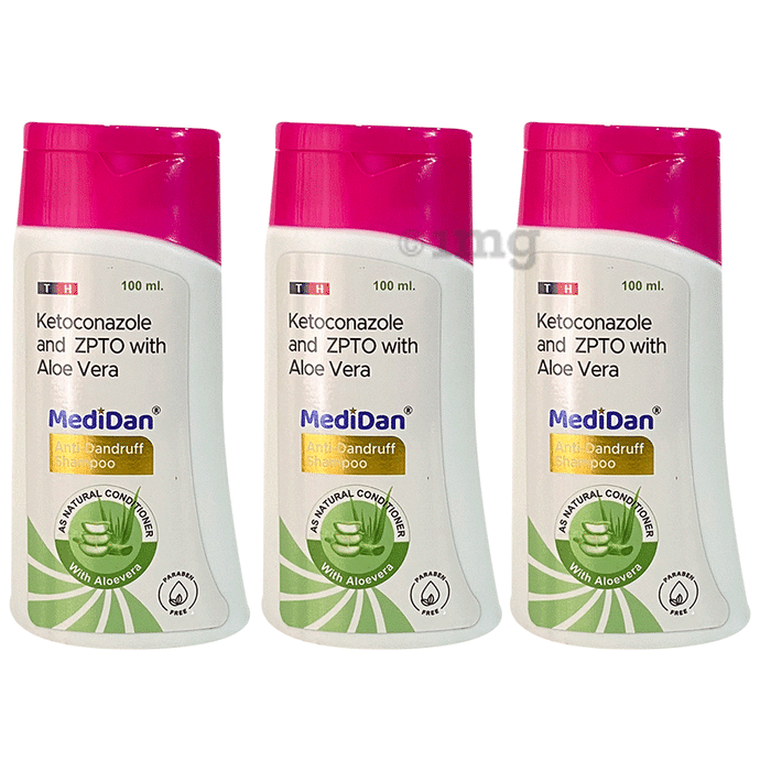 Medidan Anti-Dandruff Shampoo (100ml Each)