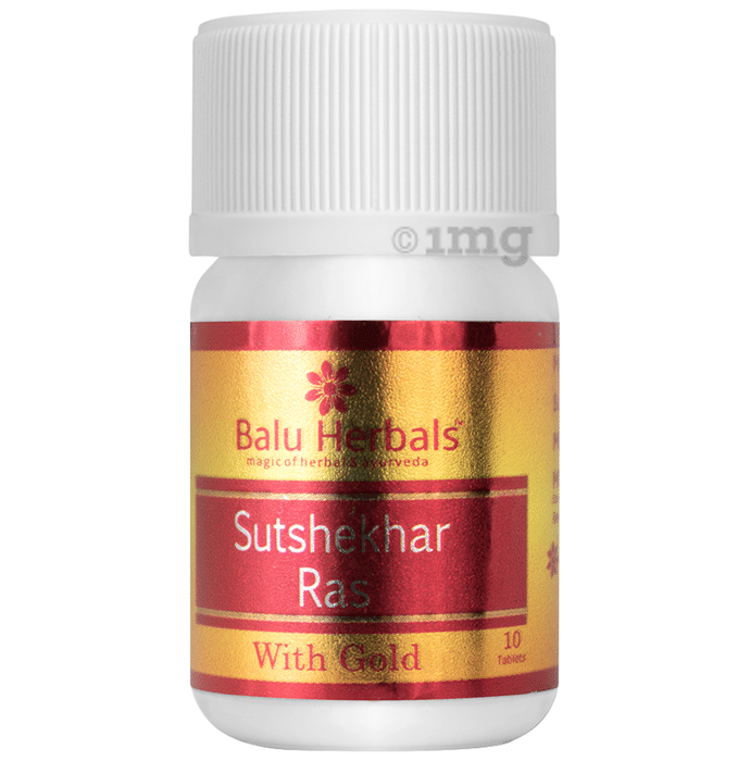 Balu Herbals Sutashekar Ras with Gold Tablet