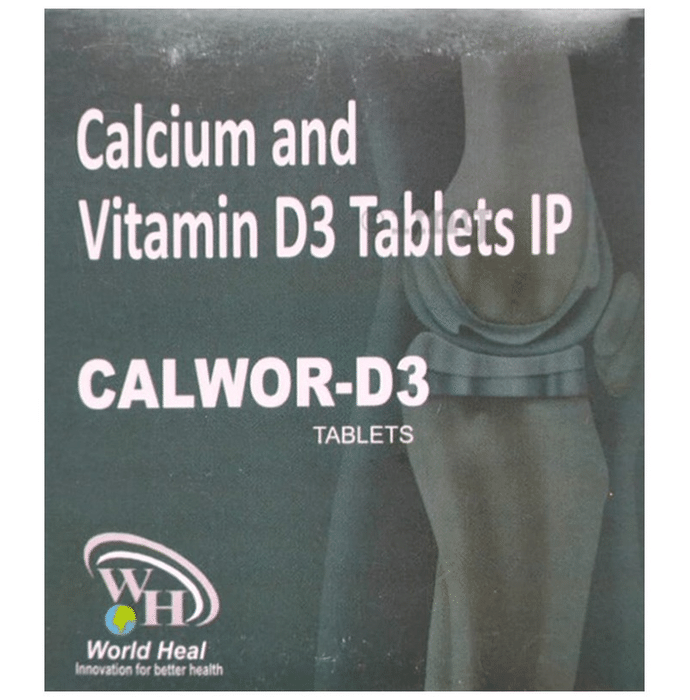 World Heal Calwor D3 Tablet