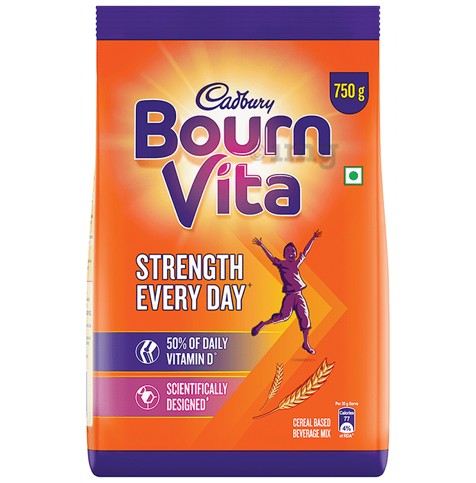 Cadbury Bournvita Health Drink with Vitamin D for Strength | Refill
