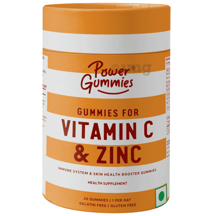Power Gummies Gummies for VItamin C & Zinc