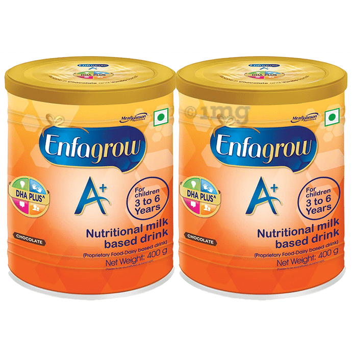 Enfagrow A+ Stage 4 Nutritional Milk Powder (3 years and above) Chocolate (400gm Each)