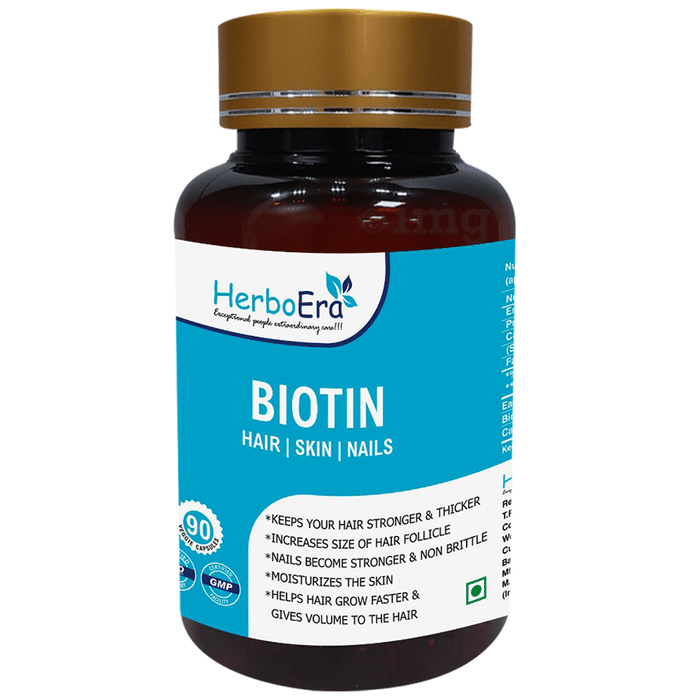 Herboera Biotin Veggie Capsules