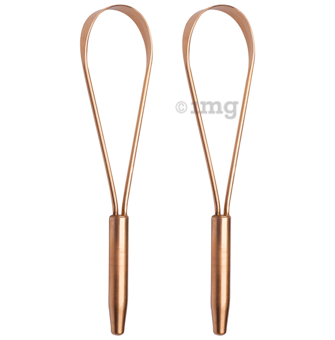 HealthAndYoga Qloop Copper Tongue Cleaner
