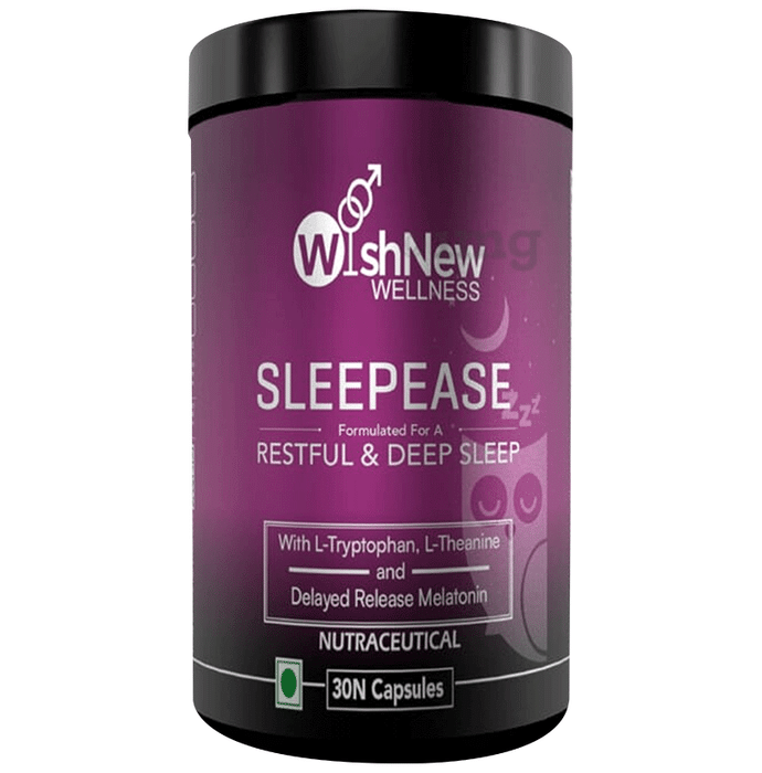 Wishnew Wellness Sleepease Restful & Deep Sleep Capsule