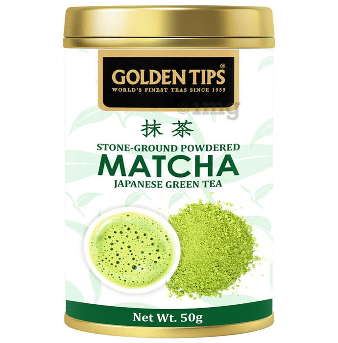 Golden Tips Matcha Japanese Green Tea Powder