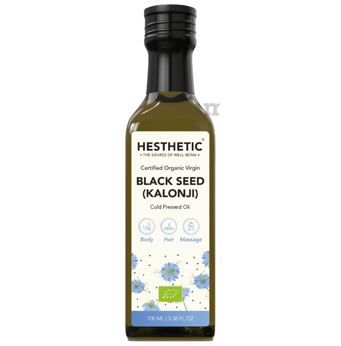 Hesthetic Certified Organic Black Seed (Kalonji) Cold Pressed Oil
