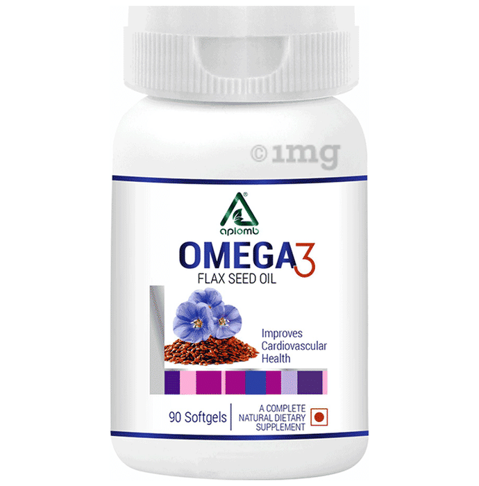 Aplomb Omega 3 Flax Seed Oil Softgel