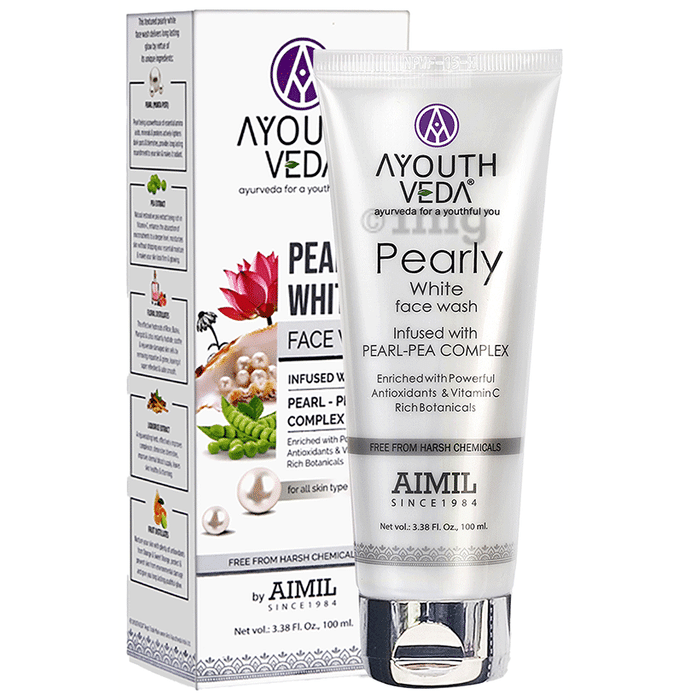 Ayouthveda Pearly White Face Wash