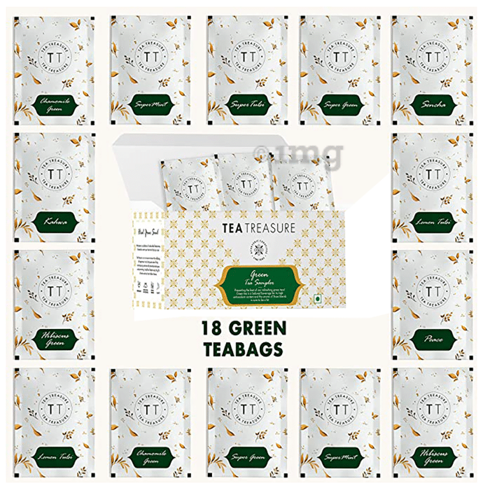 Tea Treasure Green Tea Bags (2gm Each)