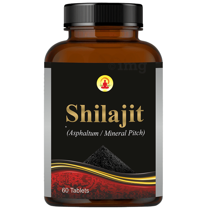 Herb Essential Shilajit Asphaltum/Mineral Pitch Tablet