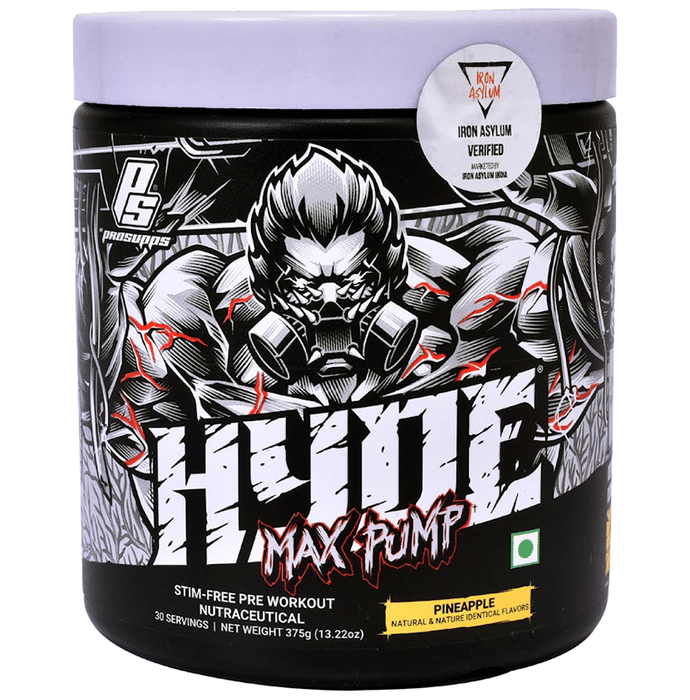 Pro Supps Hyde Max Pump Powder Pineapple