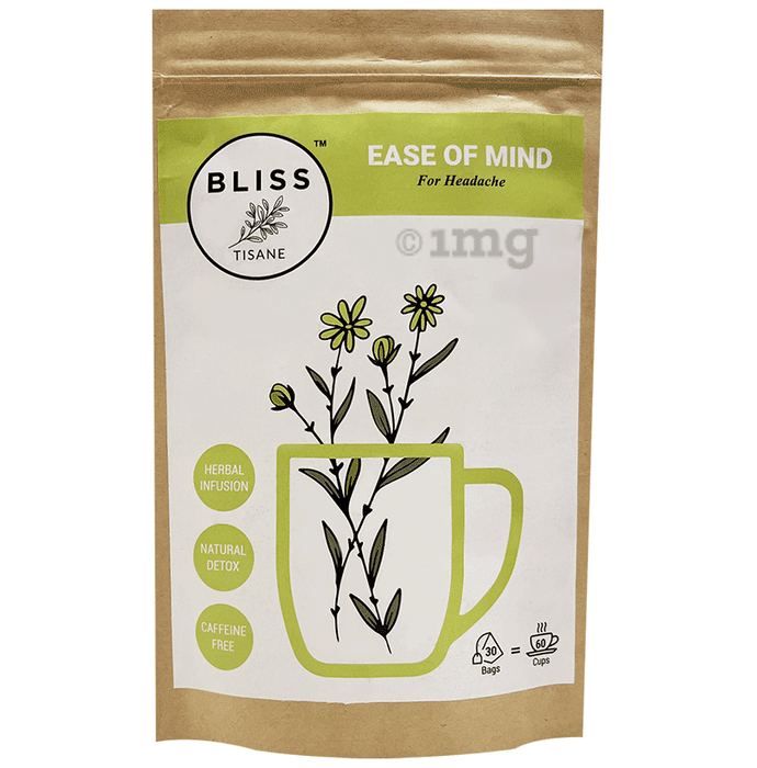 Bliss Tisane Herbal Tea Mind Care | Headache Relief | Migraine Cure (2gm Each)