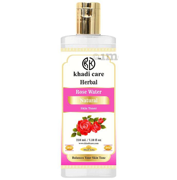 Khadi Care Herbal Rose Water Toner