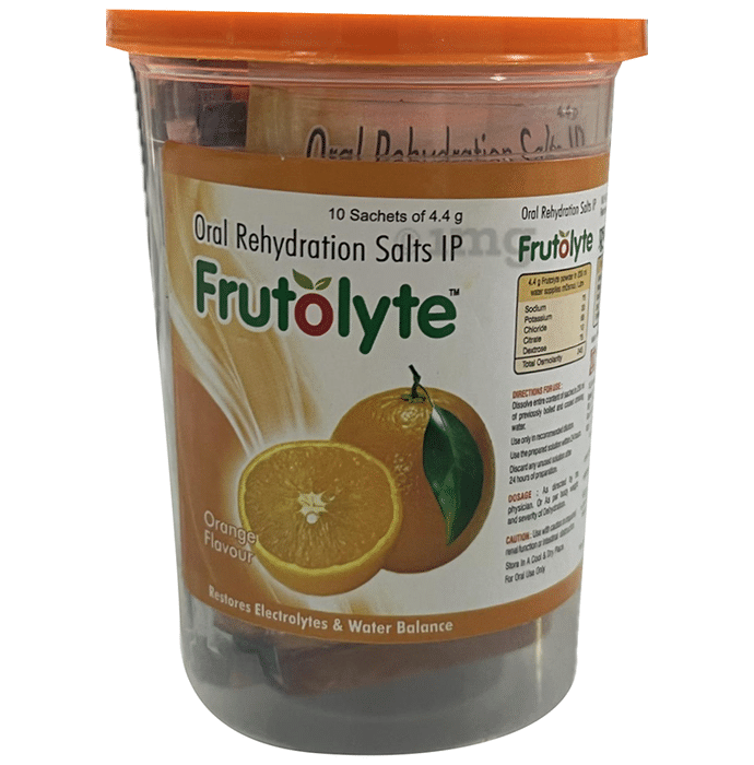 Frutolyte Powder (4.4gm Each) Orange
