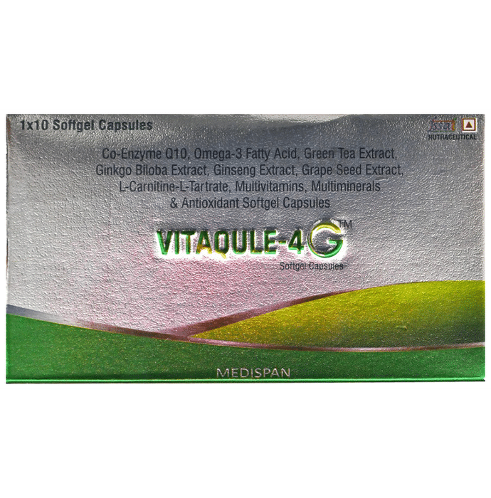 Vitaqule-4G Softgel Capsule (10 Each)