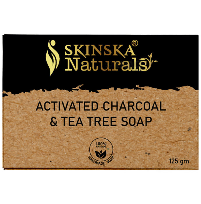 Skinska Activated Charcoal & Tea Tree Soap