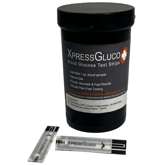Accurex Xpress Gluco Plus Blood Glucose Test Strip (50 Each)