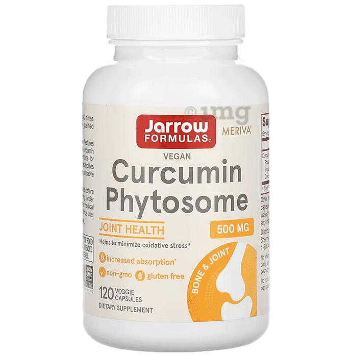 Jarrow Formulas Curcumin Phytosome Meriva Veggie Caps | For Antioxidant Support