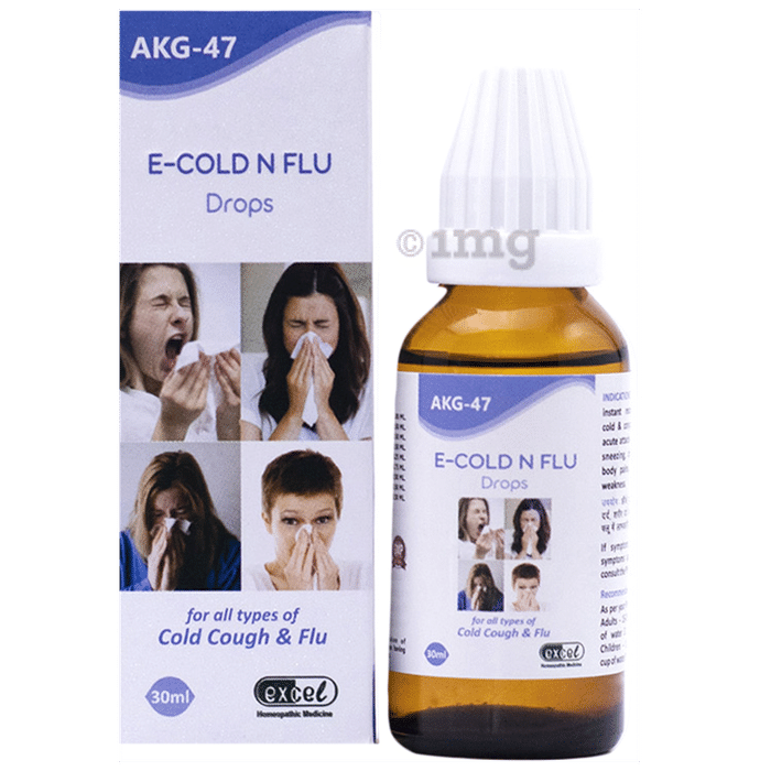 Excel AKG 47 E-Cold N Flu Drop