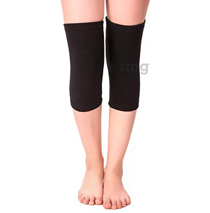 K Squarians Knee Cap Large Black