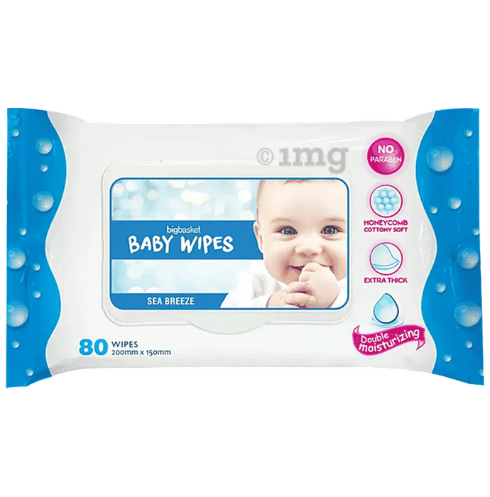 Big Basket Baby Wipes (80 wipes)