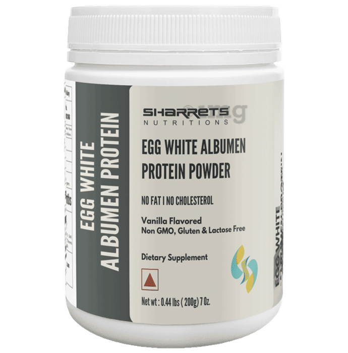 Sharrets Egg White Albumen Protein Vanilla Powder