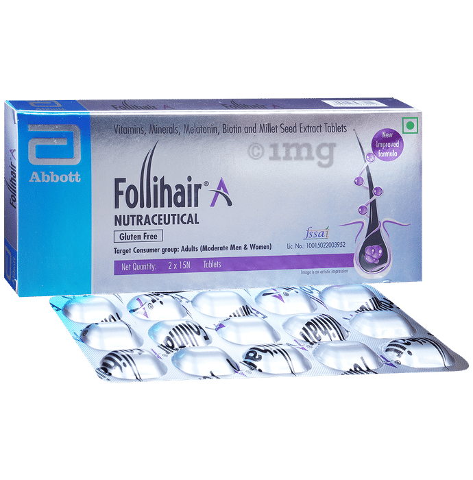 Follihair A Tablet Gluten Free