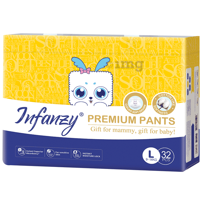 Infanzy Premium Diaper (32 Each) Large