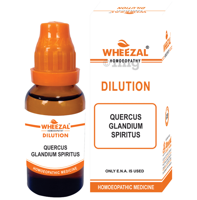 Wheezal Quercus Glandium Spiritus Dilution 3X