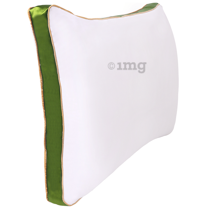 Sleepsia Microfiber Bed Pillow for Sleeping Green