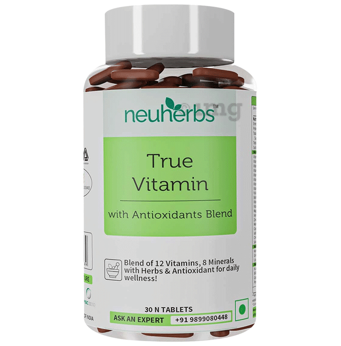 Neuherbs True Vitamin with Antioxidants Blend | For Immunity, Fatigue Reduction & Bones