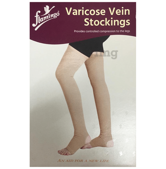 Smart Flamingo - Cotton Varicose Vein Stockings - Pair