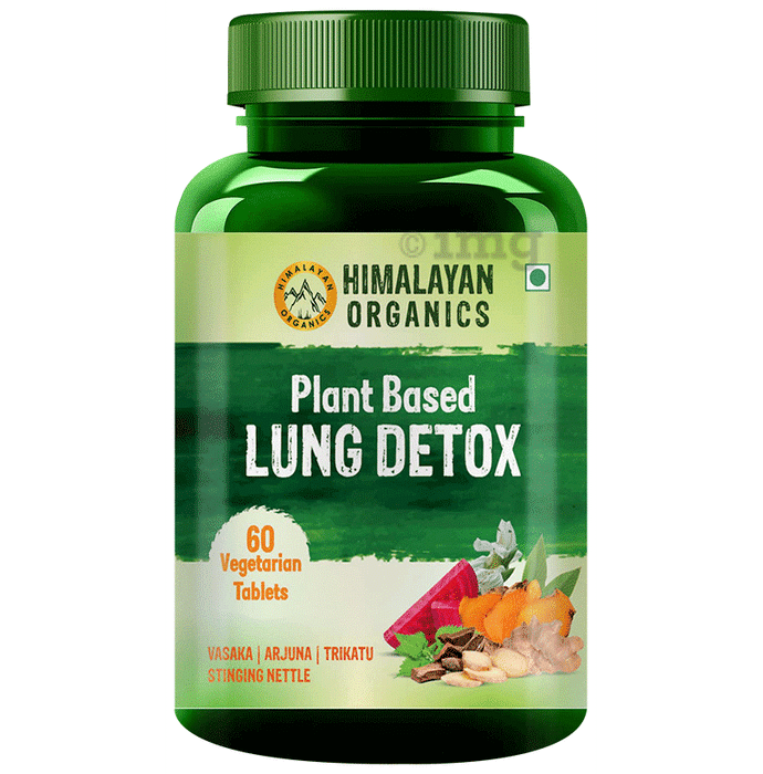 Himalayan Organics Plant Based Lung Detox Vegetarian Tablet