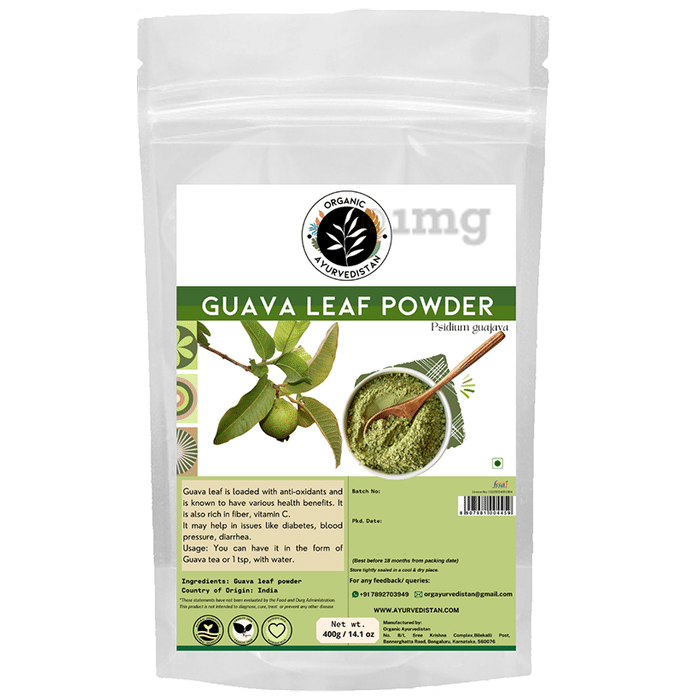 Organic Ayurvedistan Guava Leaf Powder