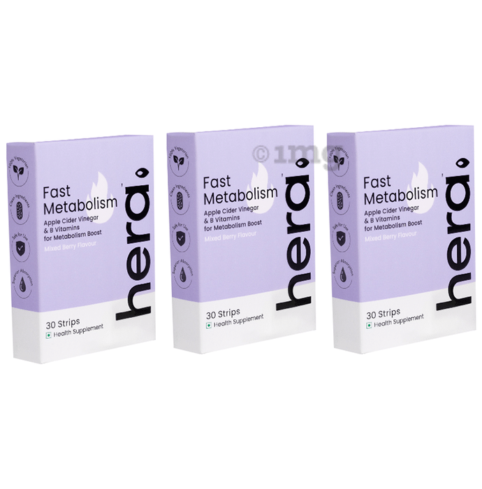 hera Fast Metabolism Strips(30 Each) Mix Berry