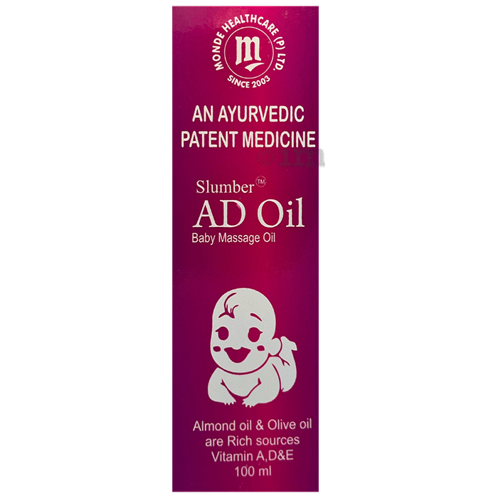 Slumber AD Baby Massage Oil