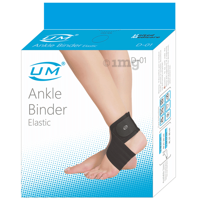 United Medicare Ankle Binder Elastic Large