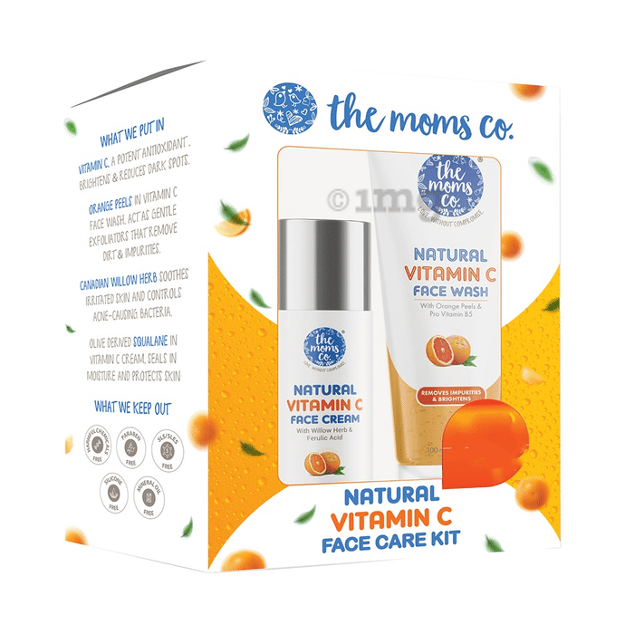 The Moms Co. Natural Vitamin C Face Care Kit