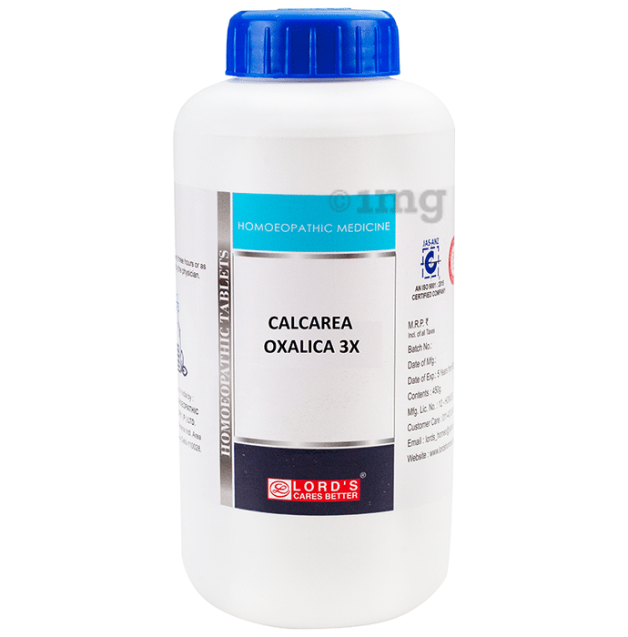 Lord's Calcarea Oxalica Trituration Tablet 3X