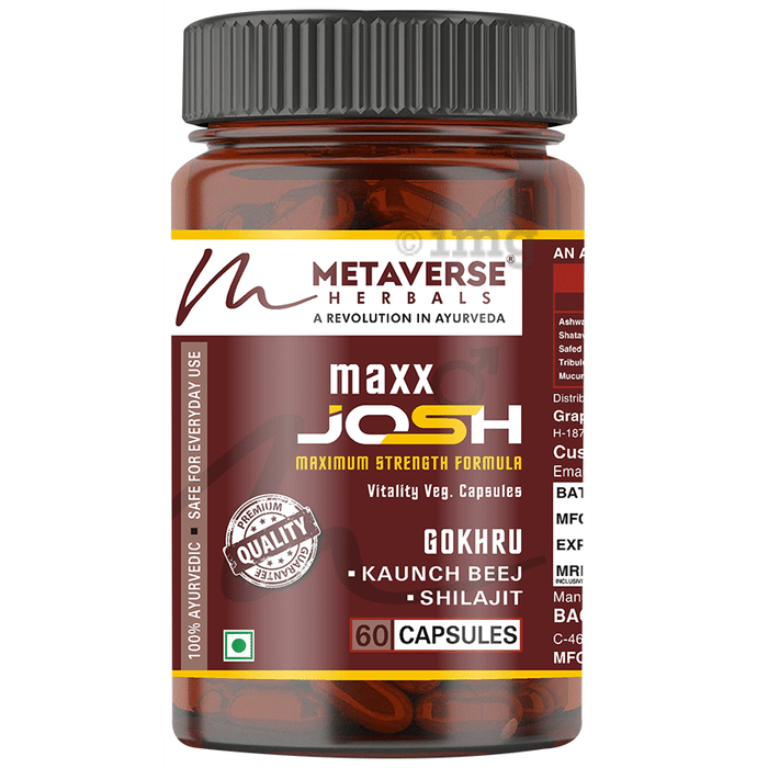 Metaverse Herbals Maxx Josh Veg Capsule