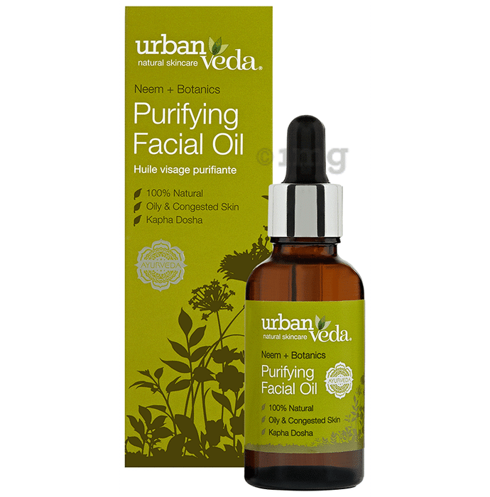 Urban Veda Neem+Botanics Purifying Facial Oil