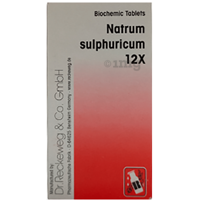 Dr Reckeweg &Co.gmbH Natrum sulphuricum Biochemic Tablet 12X