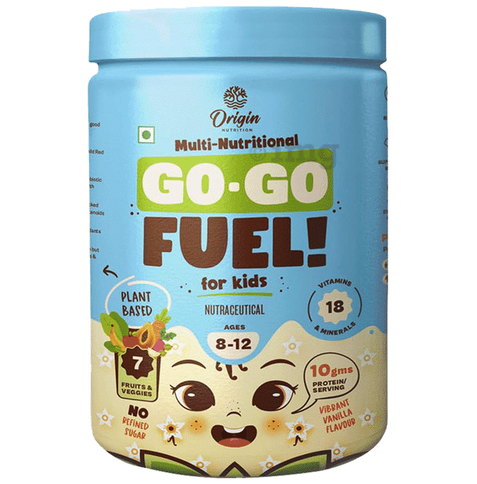 Origin Nutrition Multi-Nutrition Go-Go Fuel for Kids Ages 8-12 Vanilla
