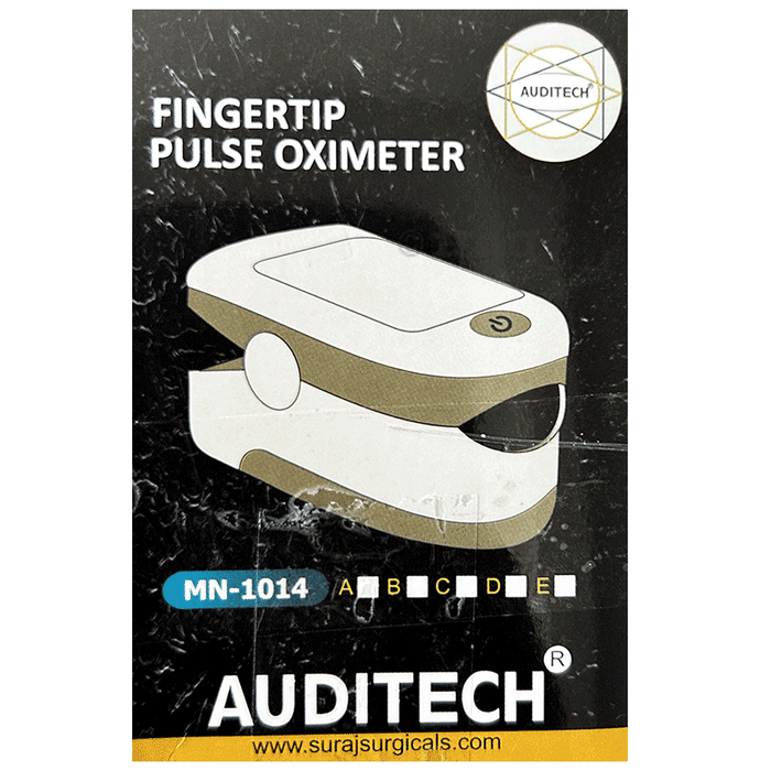 Auditech MN 1014 Fingertip Pulse Oximeter White