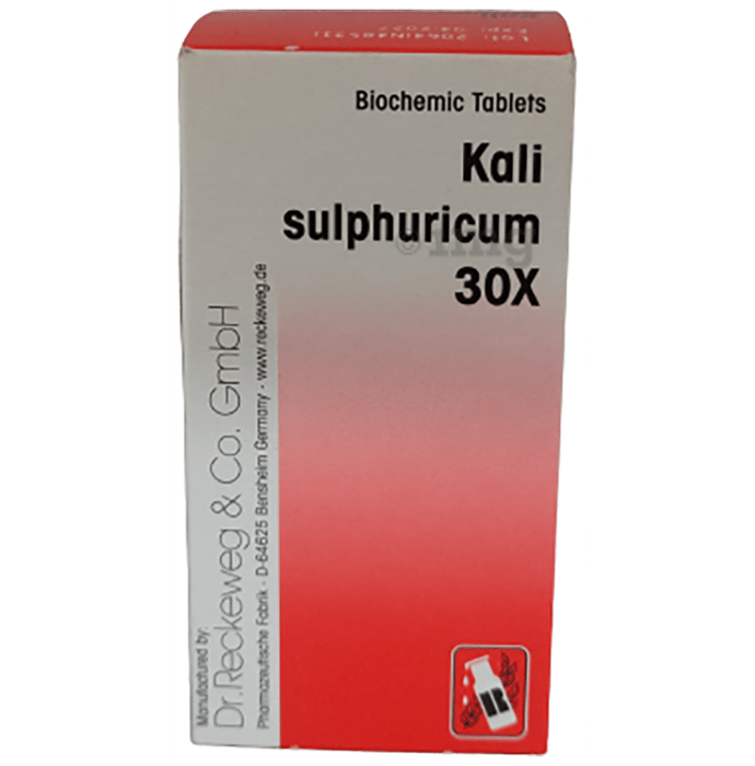 Dr Reckeweg &Co.gmbH Kali Sulphuricum Biochemic Tablet 30X