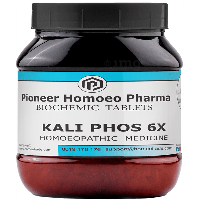 Pioneer Pharma Kali Phos 6X Biochemic Tablet